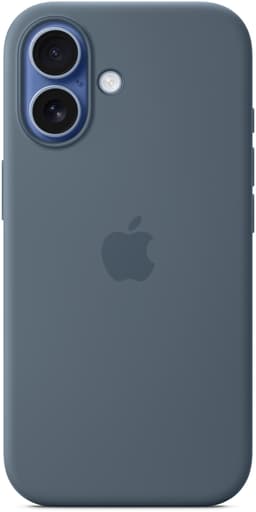 Apple Silikonskal med MagSafe iPhone 17 Blå