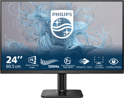 Philips 24E2N1110 23.8" 1920 × 1080pixels IPS 16:9 120Hz