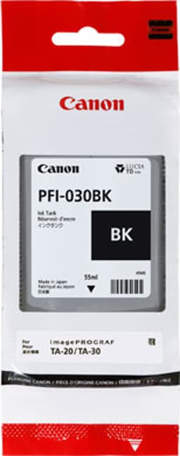 Canon Blekk Svart PFI-030 BK 55ml 