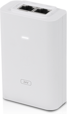 Ubiquiti PoE-injektor Gigabit 24 V 24 watt Hvit 