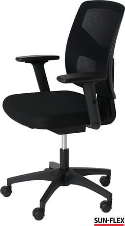 Sun-Flex OfficeChair Mesh svart 