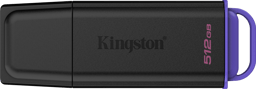 Kingston DataTraveler Exodia G2 512GB USB-A Musta, Violetti