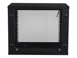 Apc NetShelter WX AR109, 9U, 19 inch patchkast, wandmontage, niet gemonteerd, 400 mm diep 