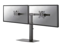 Neomounts FPMA-D865DBLACK - Dual Monitorarm Standaard voor schermen tot  27" - Zwart 