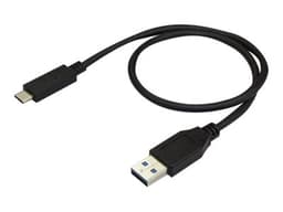 Startech 0.5 m USB naar USB C kabel 0.5m USB A USB C Zwart