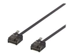 Deltaco Patch-kabel RJ-45 Cat6a 0.15m Svart