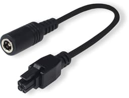 Teltonika 4-pin till DC-plugadapter 0.1m ﻿DC 4-pin Svart