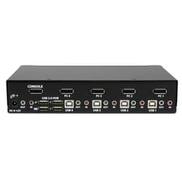 Startech 4 Port USB DisplayPort KVM Switch with Audio 