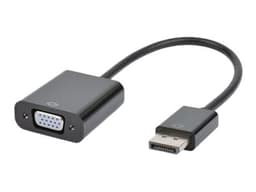 Prokord Video adapter 0.2m DisplayPort VGA (D-Sub) Svart