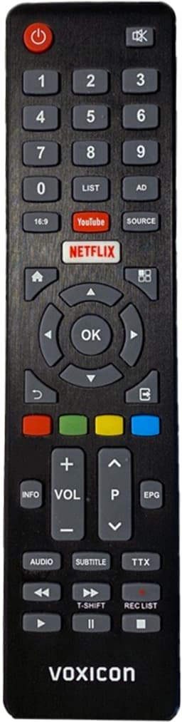 Voxicon Sparepart Voxicon Netflix Remote Control 