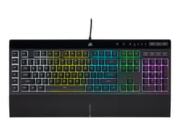 Corsair K55 RGB PRO näppäimistö USB QWERTY Pohjoismainen Musta Pohjoismainen