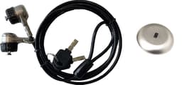 Prokord Laptop Lock Double Head+ Kensington Security Slot Adapter KIT 