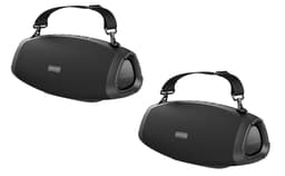 Voxicon S-W410B Bærbar og festhøyttaler 2.1 bærbart høyttalersystem Sort Sort