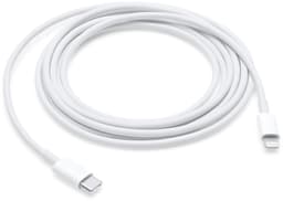 Apple USB-C to Lightning Cable 2m. Hvid