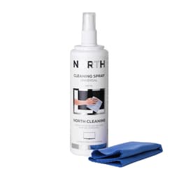 North Cleaning Kit TV Liquid 250ml and Cleaning Towel 