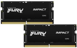 Kingston Technology FURY 16 GB 4800 MT/s DDR5 CL38 SODIMM (sæt med 2) Impact 16GB 4800MT/s DDR5 262-pin SO-DIMM