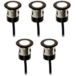 Lightson Orion Built-In Spot 5pcs Black 