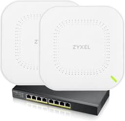 Zyxel Nebula Simplicity Startpaket (två accesspunkter och PoE-switch) 