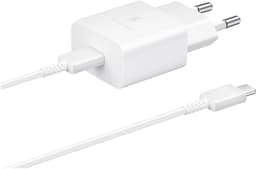 Samsung Wall Charger 15W + USB-C Cable Hvit 1m