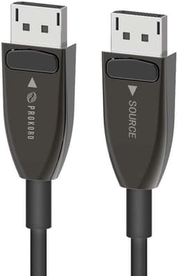 Prokord Cable DP - DP Active Optical Cable (AOC) 8K 20.0M Black 20m DisplayPort DisplayPort Svart