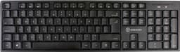 Voxicon DK-200WL/INT toetsenbord RF Draadloos QWERTY US International Zwart Draadloos US International