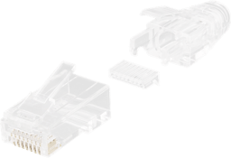 Deltaco Kontaktdon (Slim) CAT6a UTP RJ45 20-pack 