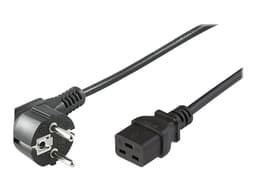 Microconnect PE0771902 strömkablar Svart 1,8 m CEE7/7 C19 coupler 1.8m CEE7/7 C19 coupler Svart