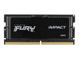 Kingston Technology FURY Impact muistimoduuli 64 GB 2 x 32 GB DDR5 64GB 4800MT/s DDR5 262-pin SO-DIMM