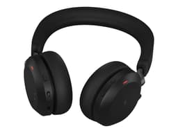 Jabra Evolve2 75 med laddningsställ USB Type-C UC Svart