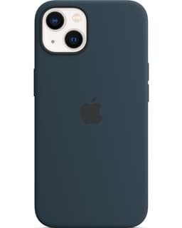 Apple Silicone Case With Magsafe iPhone 13 Blauw