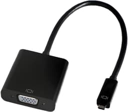 Prokord Videoadapter Micro HDMI VGA (D-Sub) + 3.5mm Sort