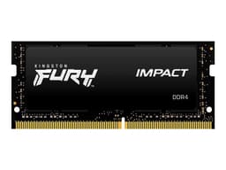 Kingston Technology FURY Impact muistimoduuli 16 GB 1 x 16 GB DDR4 1600 MHz 16GB 1600MHz 3200MT/s DDR4