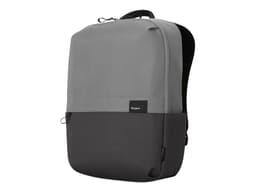 Targus Sagano 39,6 cm (15.6") Ryggsäck Svart, Grå 15.6" Polyetentereftalat (PET) Grå Svart