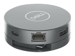 Dell DA305 Langallinen USB 3.2 Gen 2 (3.1 Gen 2) Type-C Hopea USB 3.2 Gen 2 (3.1 Gen 2) Type-C