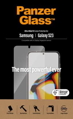 Panzerglass Ultra-Wide Fit Samsung Galaxy S23