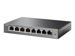 Tp-link TL-SG108PE nettverkssvitsj Håndtert L2 Gigabit Ethernet (10/100/1000) Strøm over Ethernet (PoE) Sort 