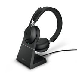 Jabra Evolve2 65 med laddningsställ USB Type-A Microsoft Teams Svart