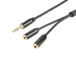 Prokord Audio-adapter 0.5m 3.5mm 2 x 3.5mm