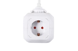 Prokord Power Cube 4X Socket + 2xUSB 2.1 mAh 1.5m - White 