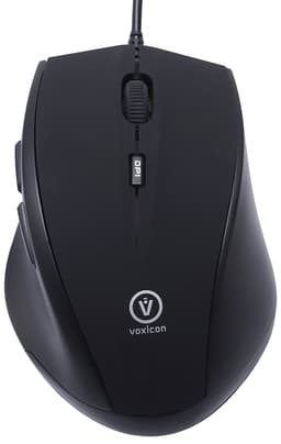 Voxicon Office Muis M30WL USB-A Muis Zwart
