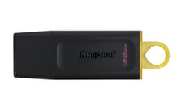 Kingston Datatraveler Exodia 128GB USB Type-A Sort, Gul