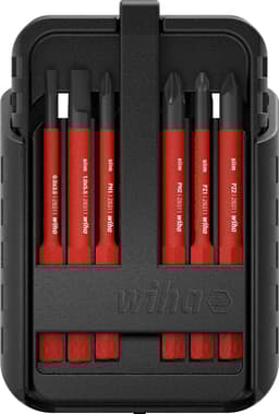 Wiha SlimBit Electric Bits sett 12stk. 