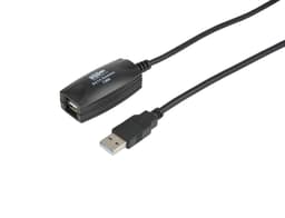 Prokord USB-kabel 15m USB A USB A Svart