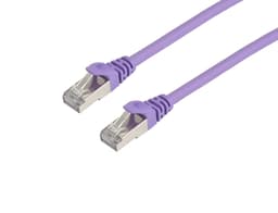 Prokord Nätverkskabel / Patchkabel LSZH RJ-45 Cat 6 0.5m Lila