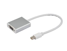 Prokord Videokonverterare 0.2m Mini DisplayPort VGA (D-Sub) Silver Vit