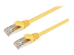 Prokord Nätverkskabel / Patchkabel LSZH RJ-45 Cat6 0.3m Gul