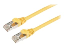 Prokord Nätverkskabel / Patchkabel LSZH RJ-45 Cat 6 0.5m Gul