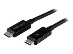 Startech 2m Thunderbolt 3 (20Gbps) USB C Cable / Thunderbolt USB DP 2m Sort