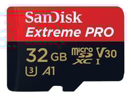 Sandisk Extreme Pro 32GB MicroSDHC UHS-I