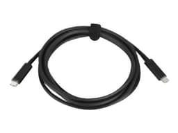 Lenovo USB-kabel 2m USB C USB C Sort